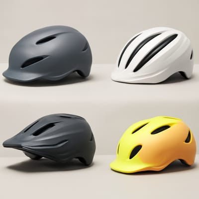 Which helmet types suit different kinds of rides?