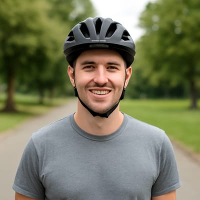 How should a bike helmet fit for everyday safety?