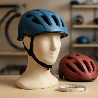 How do you verify the right helmet size and fit in store?