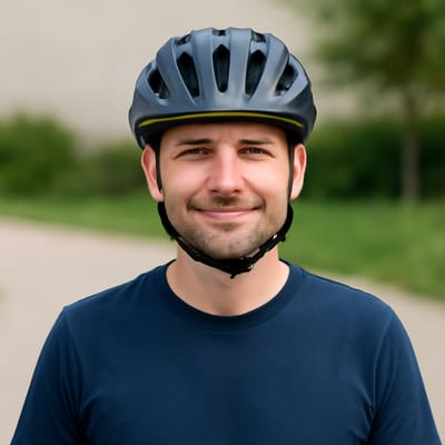 How should a bike helmet actually fit once it is on?